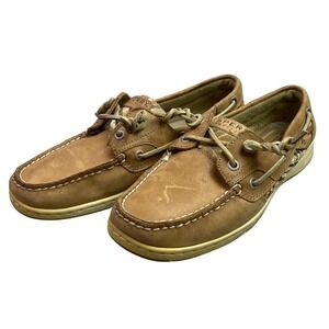 Sperry Top Siders Womens 7.5 Loafers Preppy Academia Career Everyday
